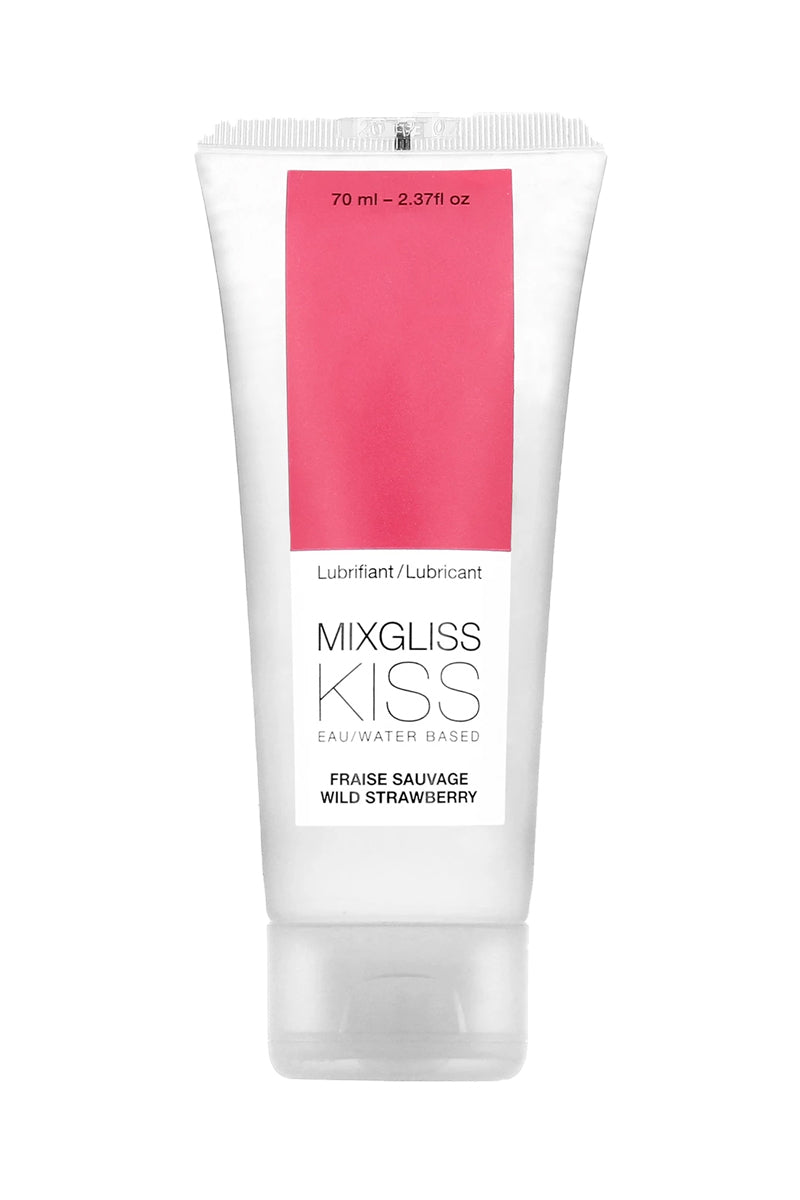 Lubrifiant eau Kiss fraise sauvage 70ml