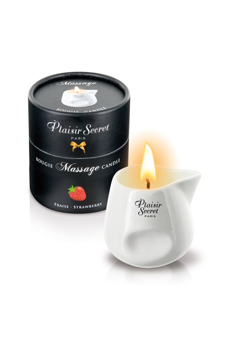 Bougie de massage - Plusieurs parfums sucrés