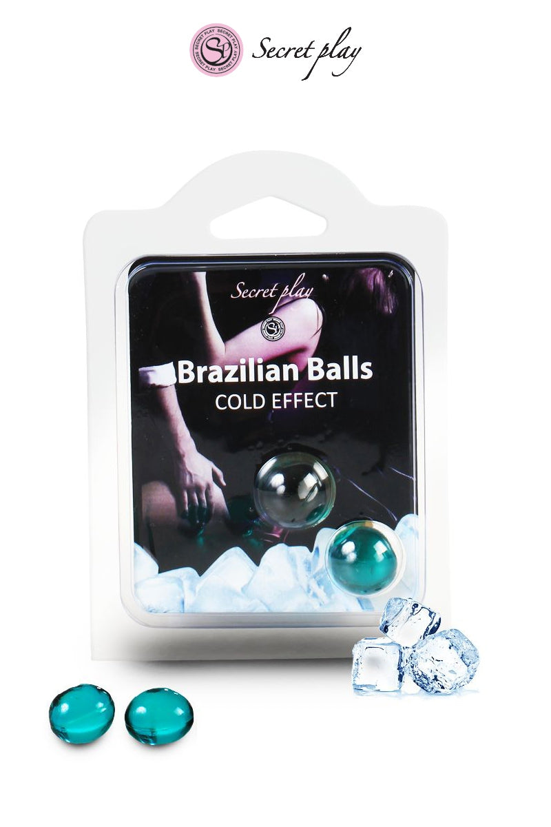 Boules de massage effet fraicheur