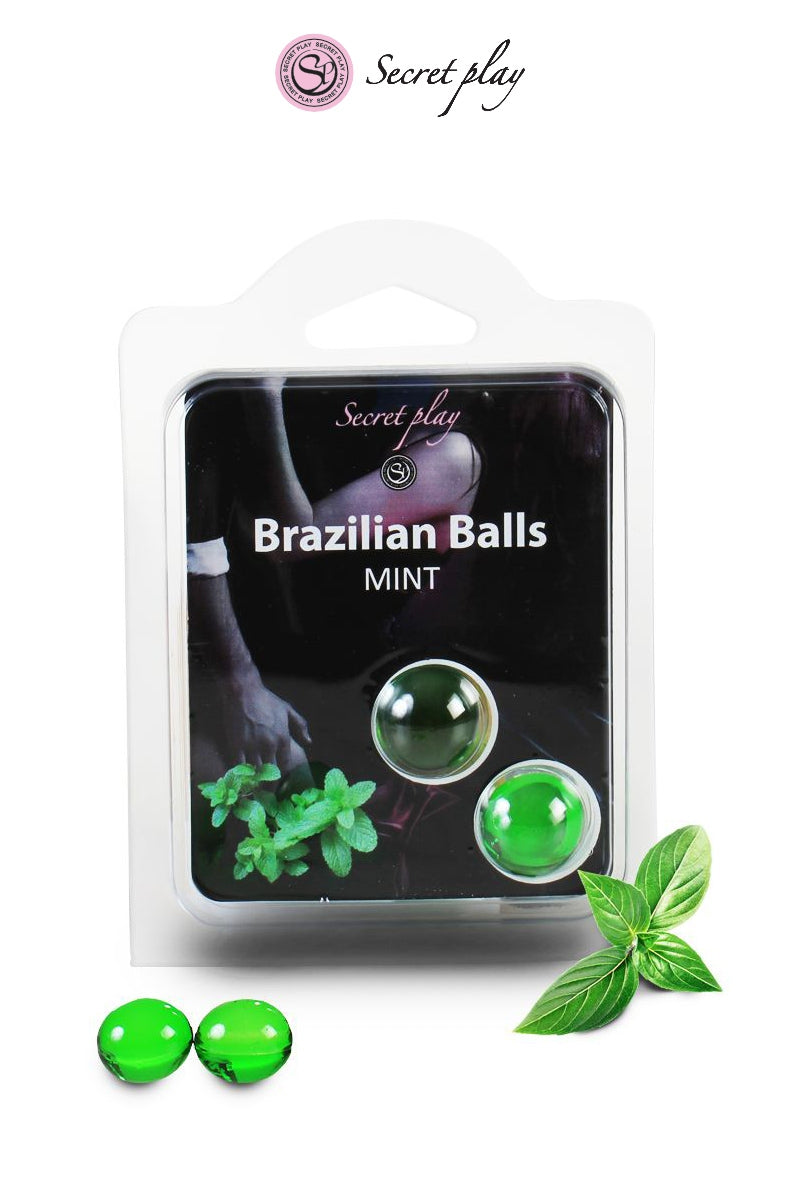 2 Brazilian Balls parfumées pour massage