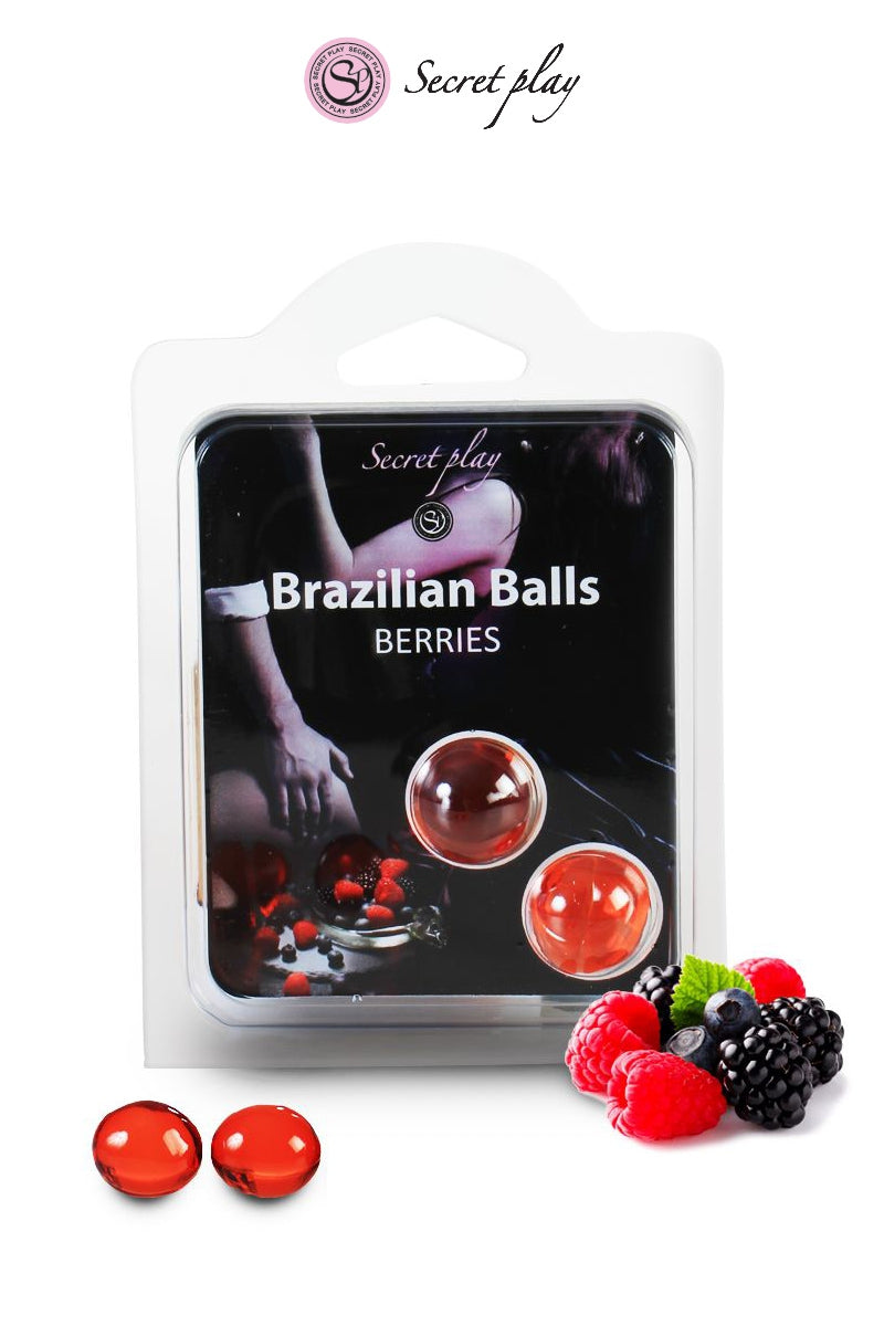 2 Brazilian Balls parfumées pour massage