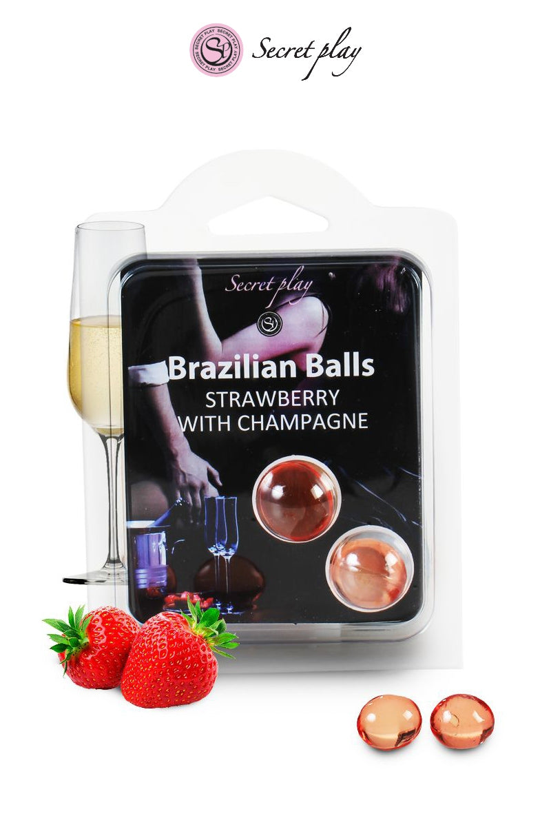 2 Brazilian Balls parfumées pour massage