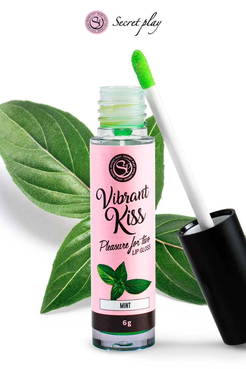 Gloss Vibrant Kiss Pleasure for Two menthe