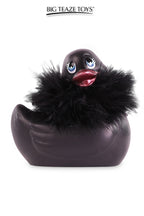 Mini canard vibrant Duckie Paris noir