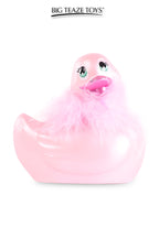 Mini canard vibrant Duckie Pink Paris