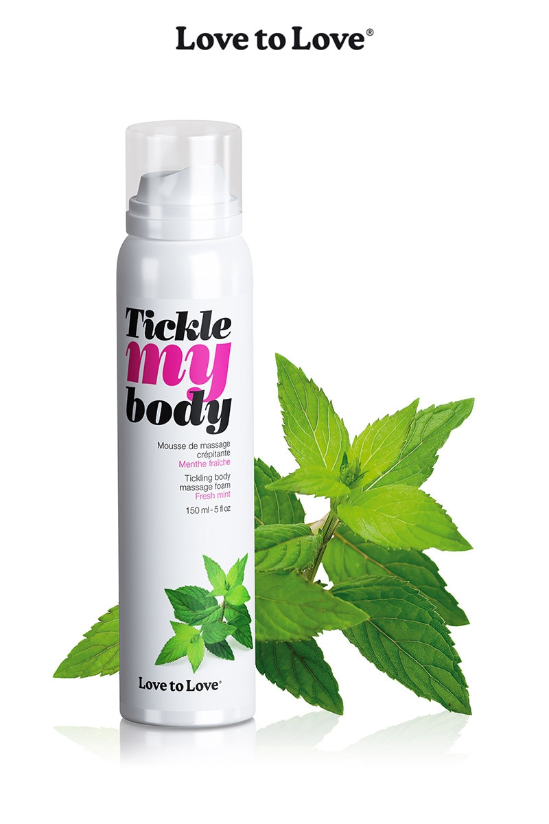 Mousse de massage crépitante