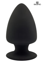 Plug anal XXL ventouse double densité M1 L 7.2cm