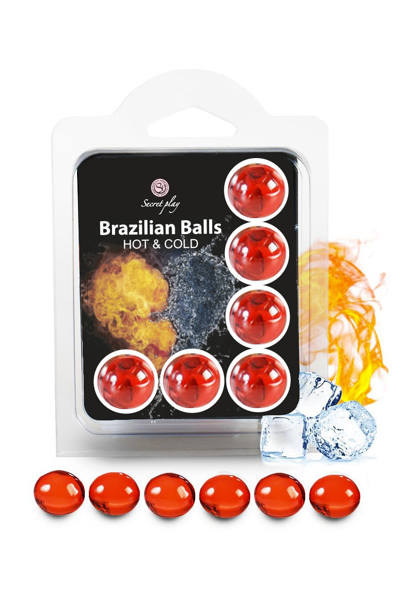 Boules de massage effet chaud & froid