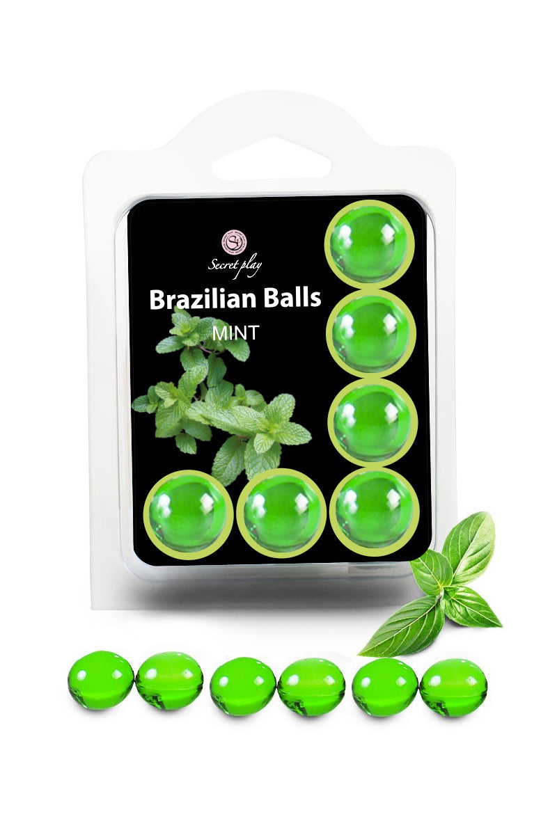 6 Brazilian Balls parfumées pour massage