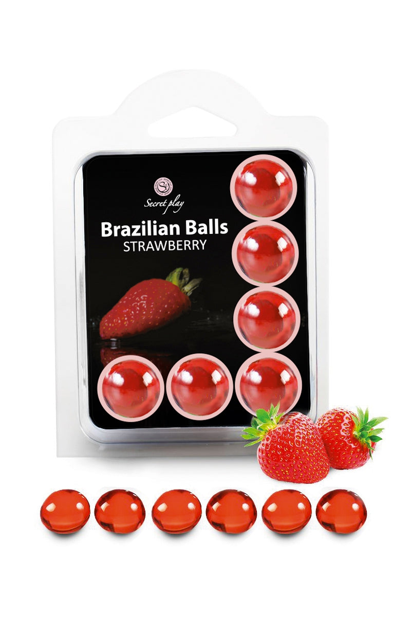 6 Brazilian Balls parfumées pour massage