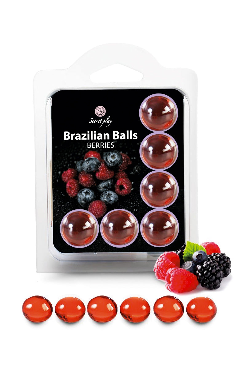 6 Brazilian Balls parfumées pour massage