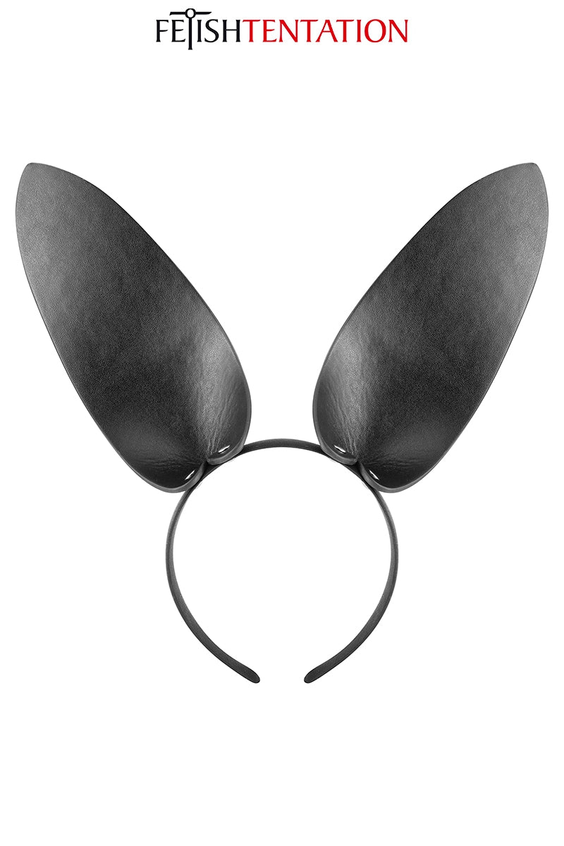 Oreilles de lapin en simili cuir