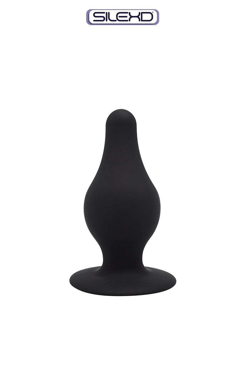 Plug anal ventouse double densité M2 XS 2.9cm