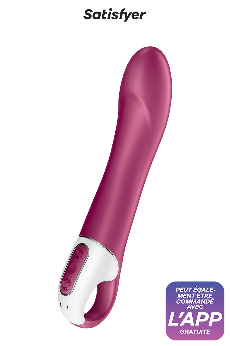 Vibromasseur chauffant Big Heat