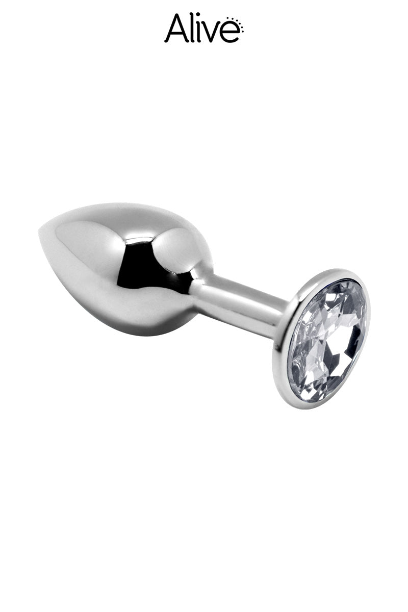 Plug métal bijou L 4cm