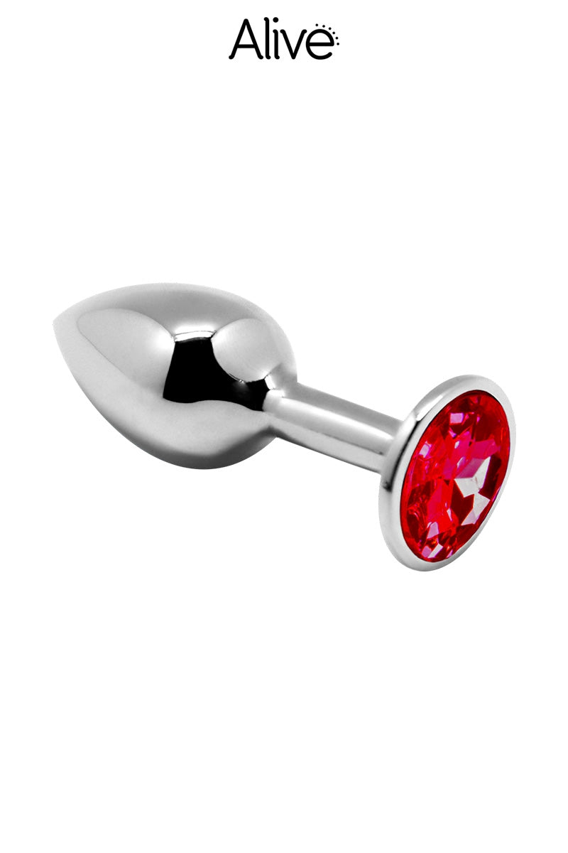 Plug métal bijou L 4cm
