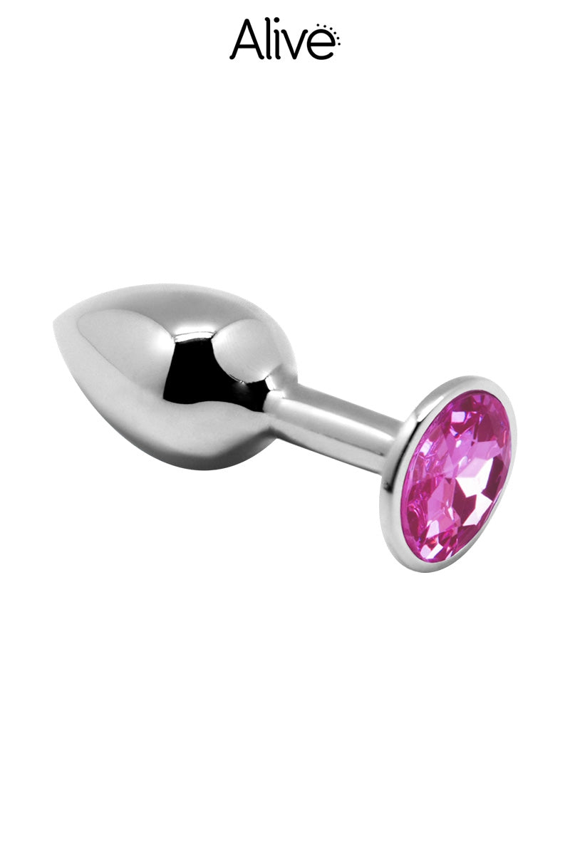 Plug métal bijou L 4cm