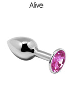 Plug métal bijou L 4cm