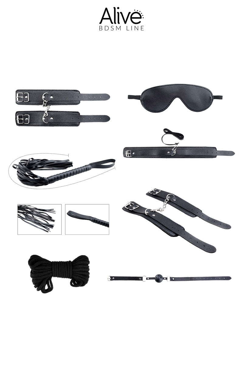 Kit Bondage Secret Desires noir