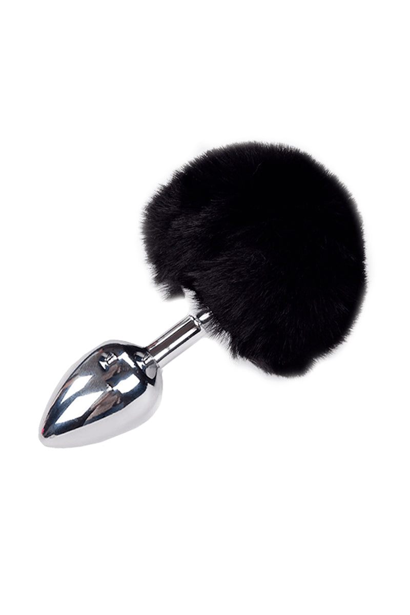 Plug métal Fluffy queue de lapin S 2.8cm