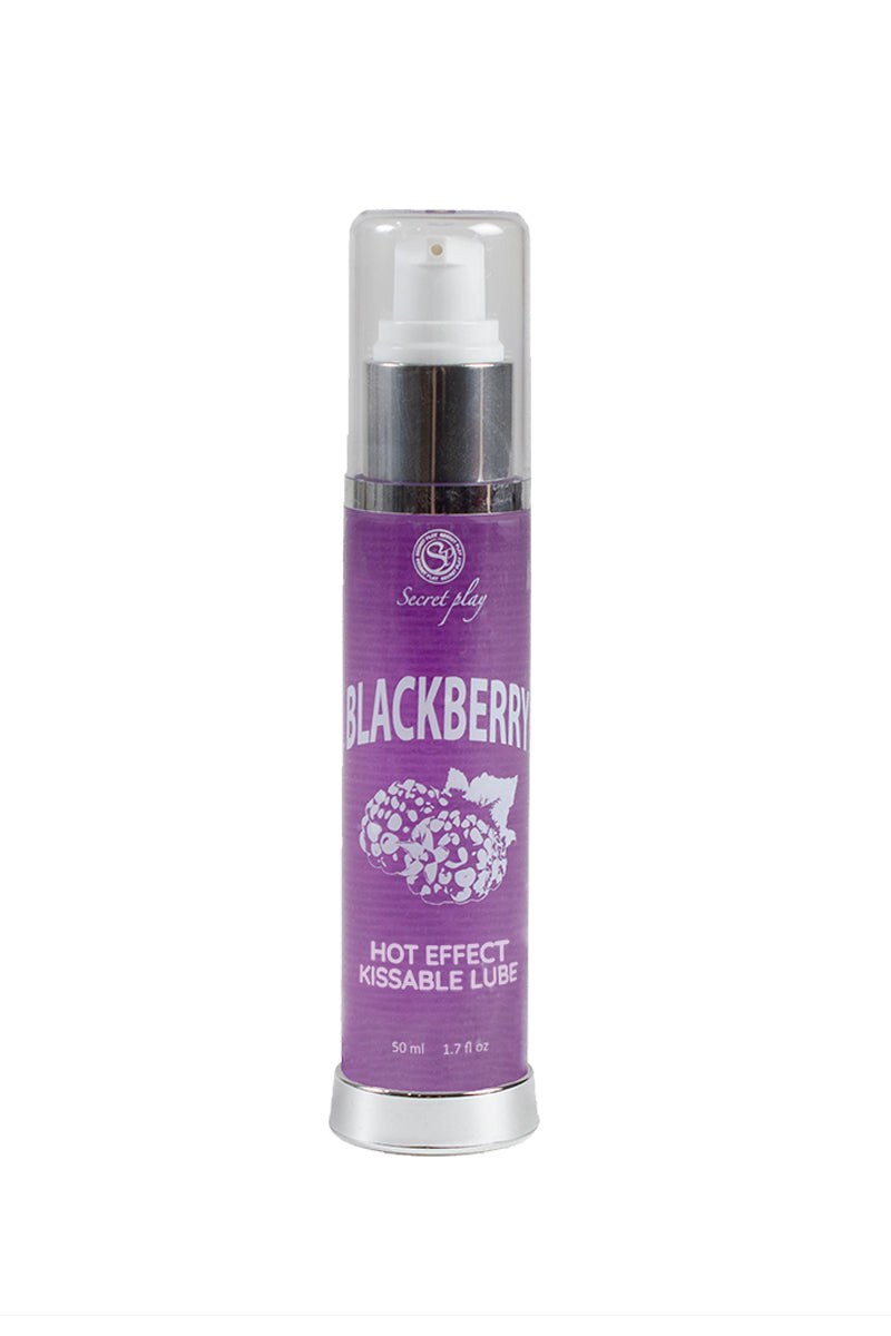 Lubrifiant & massage chauffant comestible