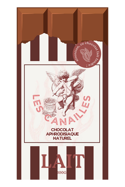 Chocolat au lait aphrodisiaque