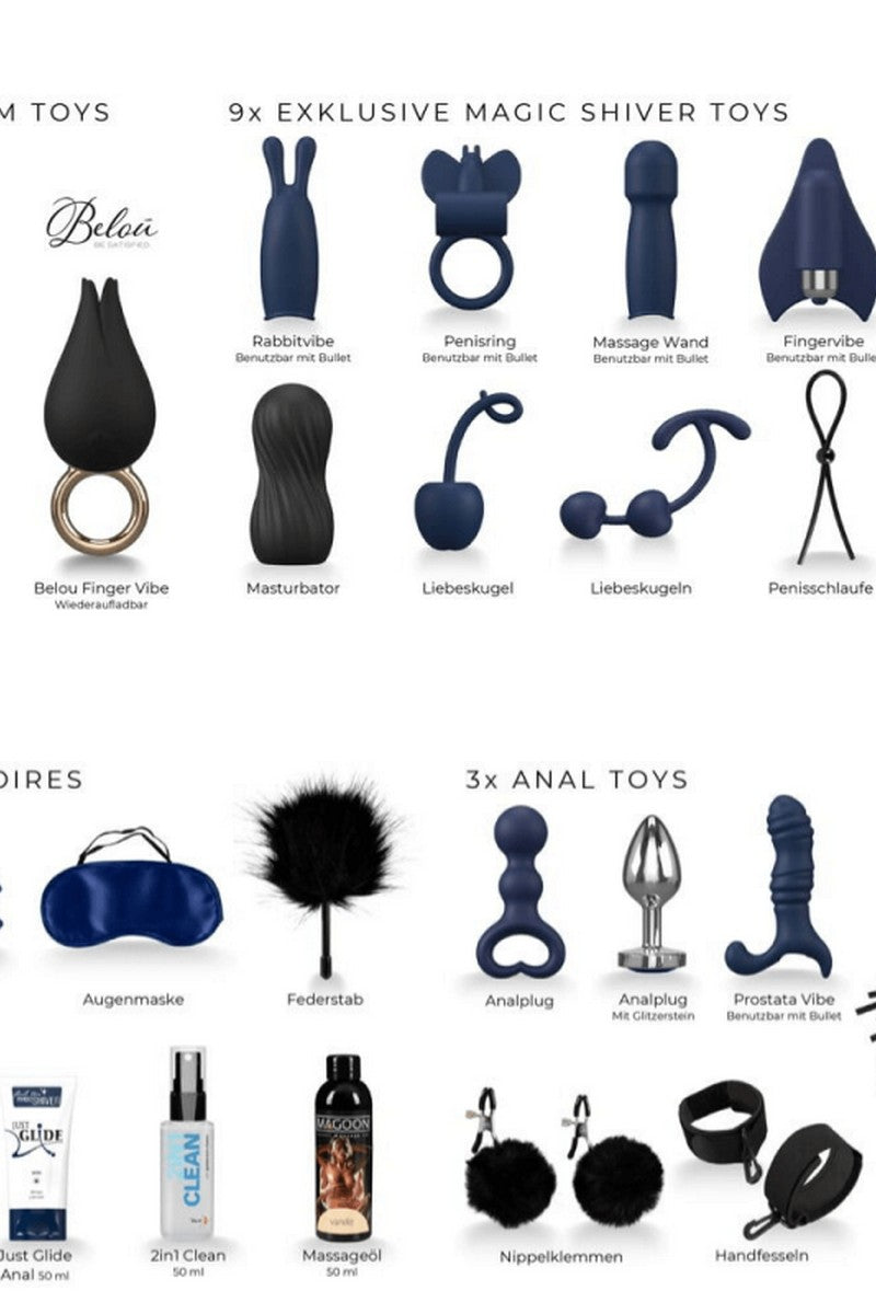 Calendrier de l'avent coquin Magic Shiver