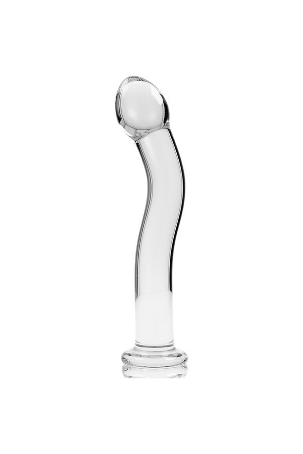 Dildo cristal rose Nebula Modèle 18