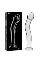 Dildo cristal rose Nebula Modèle 18
