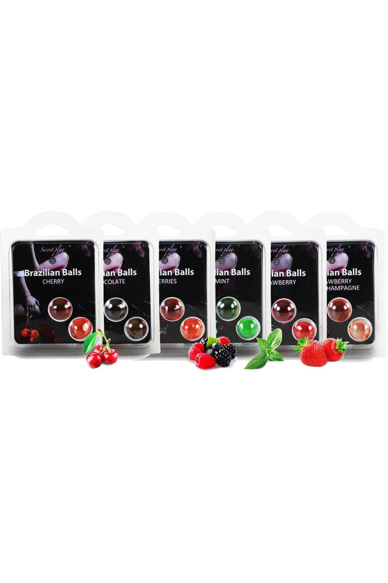 2 Brazilian Balls parfumées pour massage