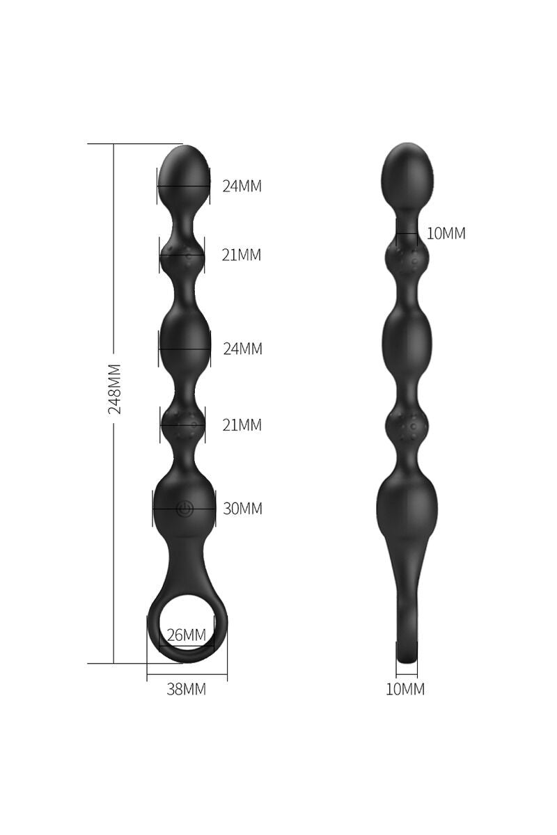 Balles anales perlées