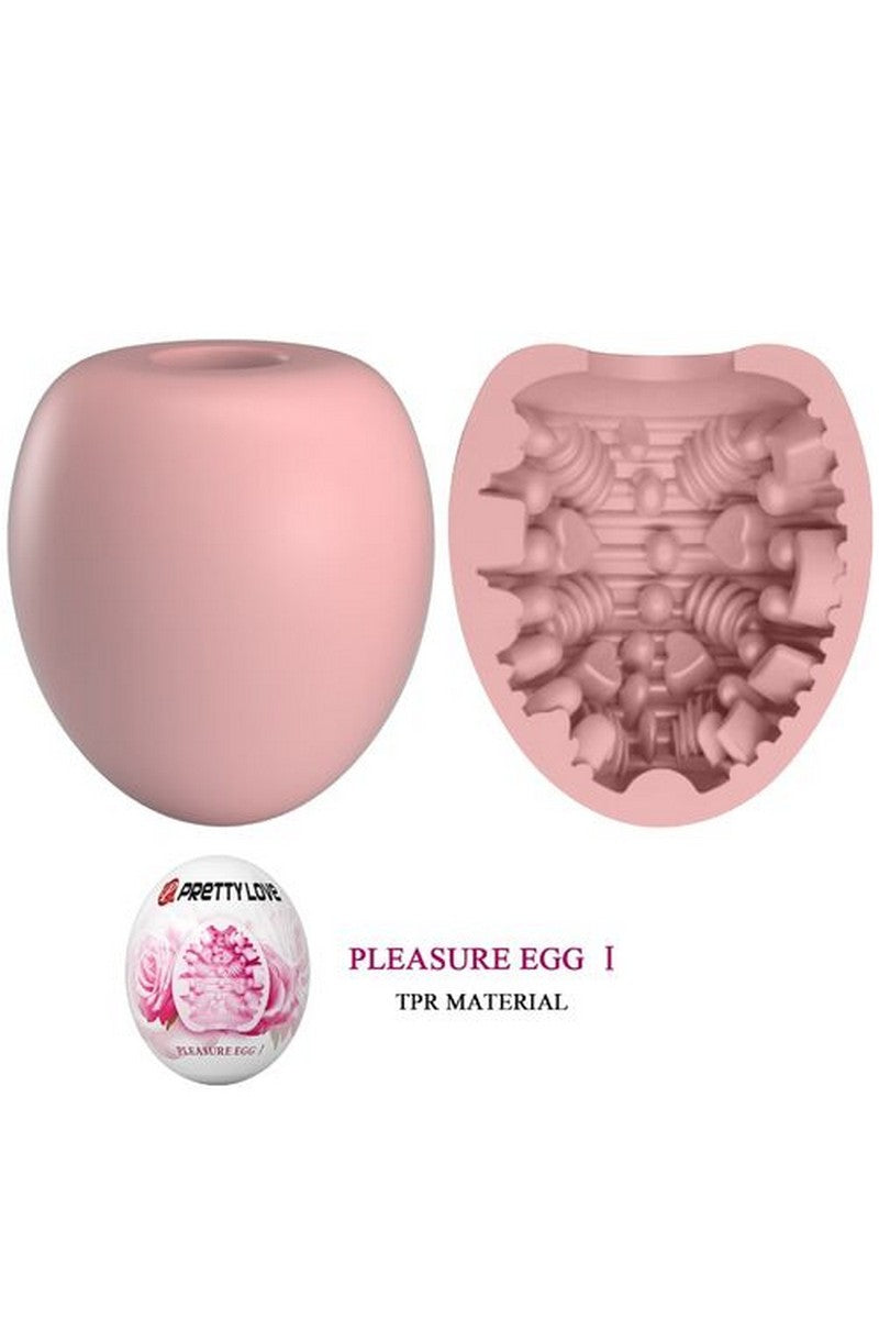 Egg Masturbateur pour hommes Rose