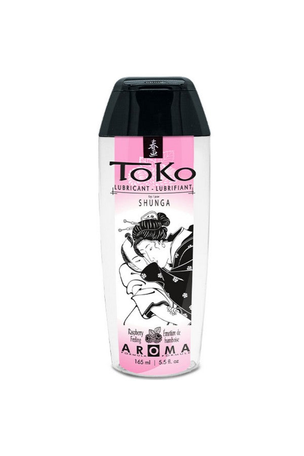 Lubrifiant à base d'eau saveur framboise Toko Aroma
