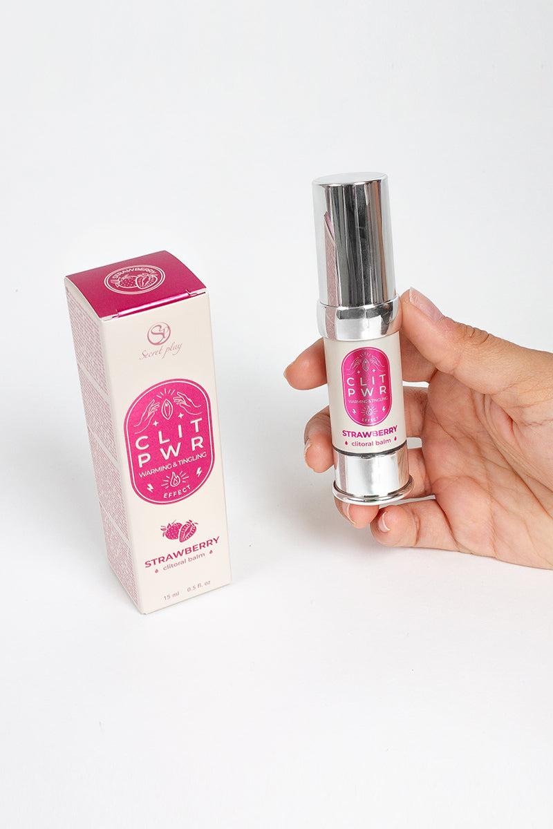 Baume stimulant Clit Pwr fraise