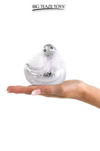 Mini canard vibrant Duckie version Paris argent