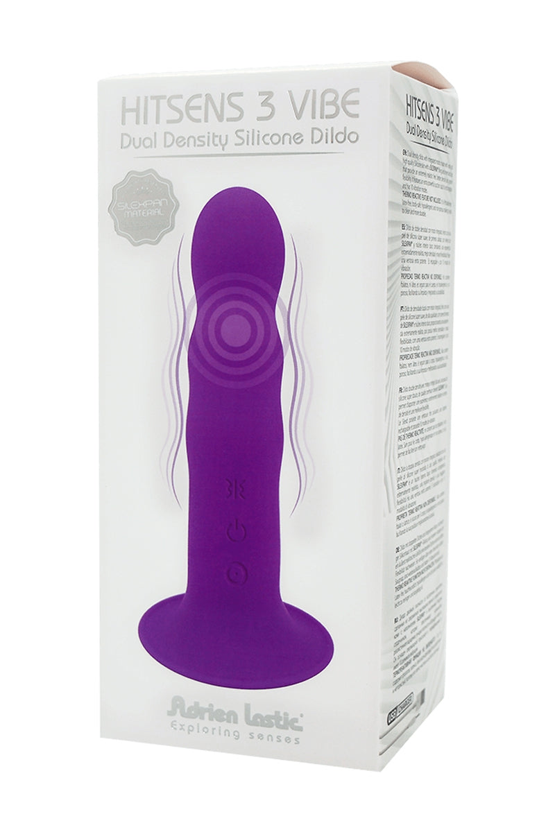 Vibromasseur double densité Hitsens 3 - 18cm