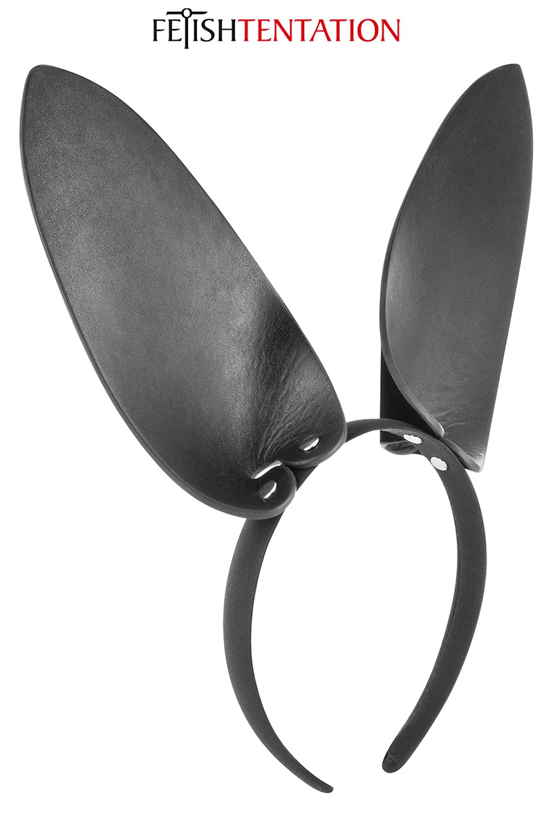 Oreilles de lapin en simili cuir