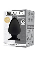 Plug anal ventouse double densité M1 XS 4.5cm
