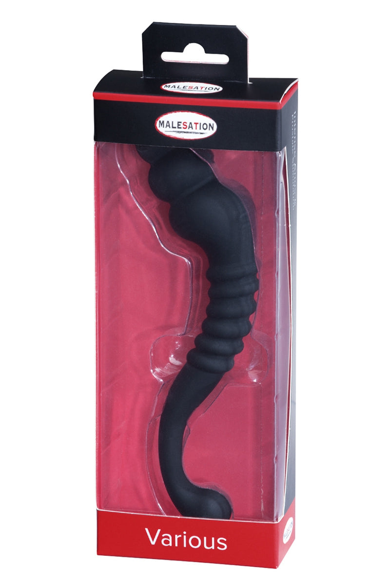 Stimulateur anal double extrémité