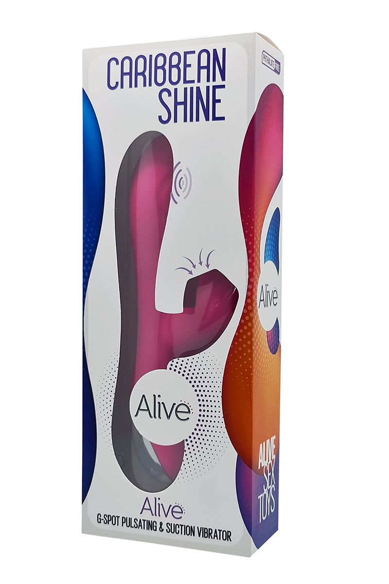Vibro stimulateur clitoridien Caribbean Shine