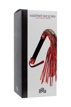 Martinet simili cuir bicolore