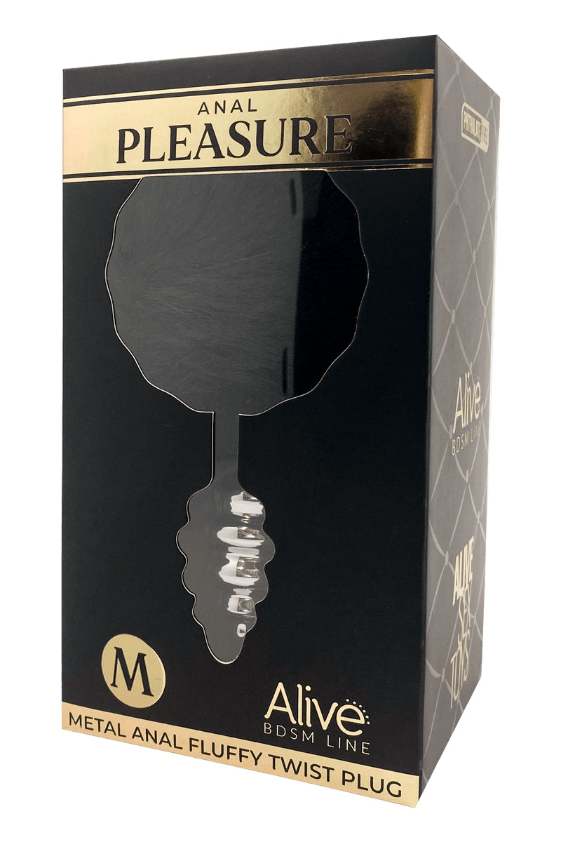 Plug métal Fluffy Twist M 3.4cm