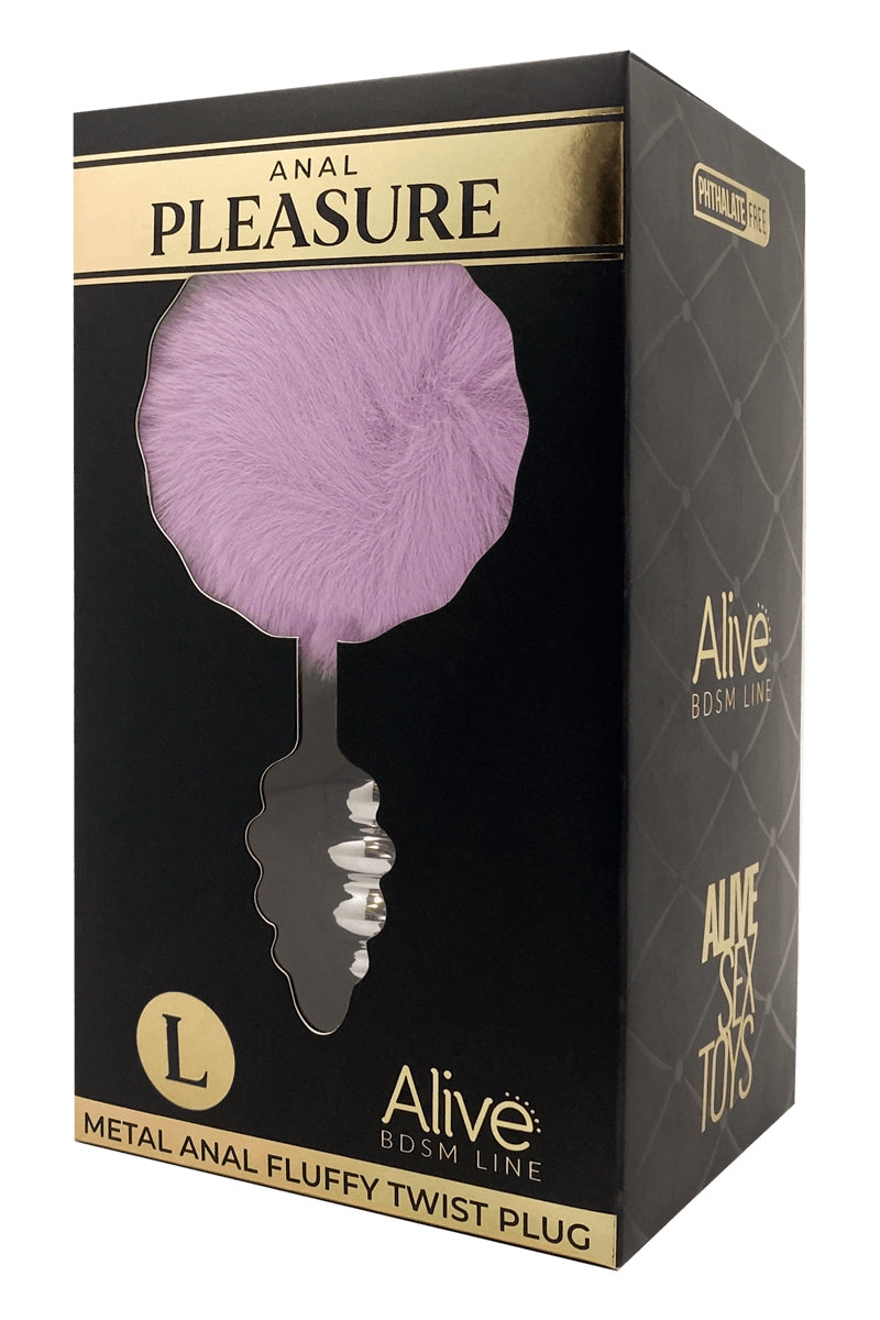 Plug métal Fluffy Twist L 4cm