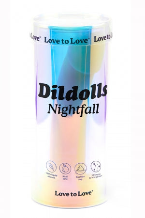 Dildo ventouse Dildolls Nightfall 14cm