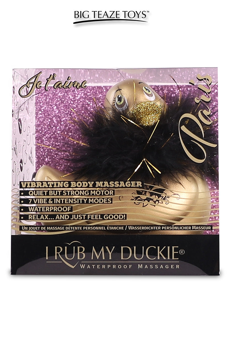 Mini canard vibrant Duckie Paris or