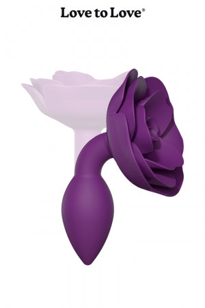 Plug anal Open Roses small 3cm