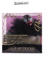 Mini canard vibrant Duckie Paris noir
