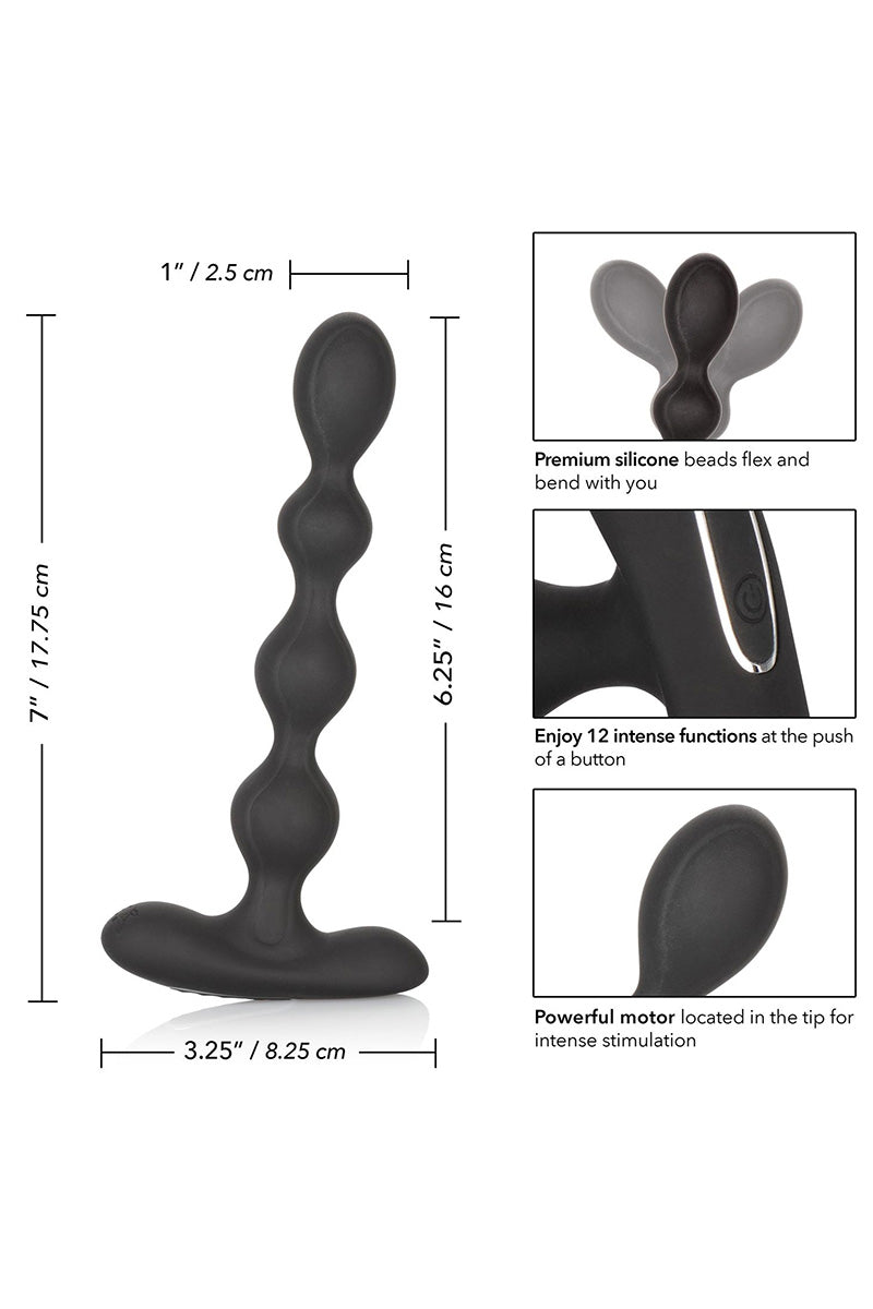 Chaine anale vibrante Eclipse Slender Beads