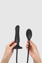 Dildo plug gonflable