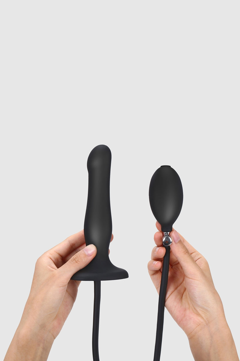 Dildo plug gonflable